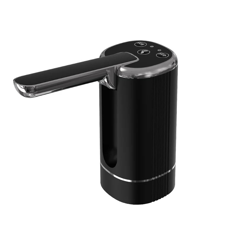 NOCCLILI Foldable Electric Water Dispenser Pump – Portable, USB-Rechargeable Bottle Pump with One-Touch Control for Home, Office & Travel